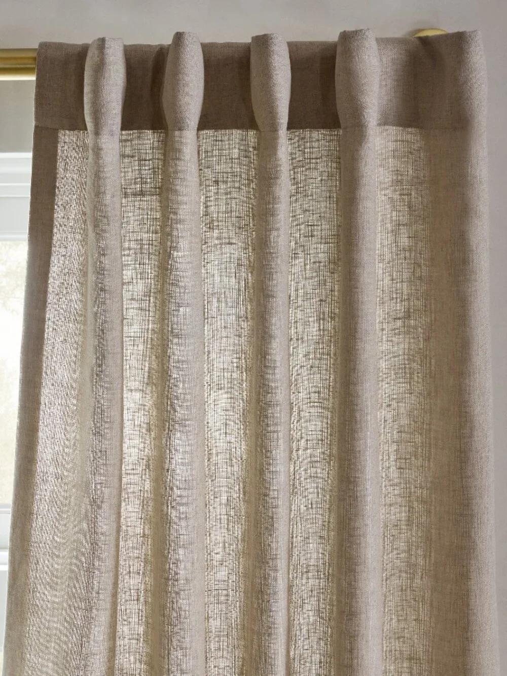 Quince European Linen Curtains - Set of 2
